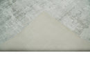 Ivory Camel Contemporary Wool Area Rug 8x10 - Modern Abstract