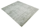 Ivory Camel Contemporary Wool Area Rug 8x10 - Modern Abstract