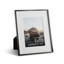 8x10, Gray Aluminum Glass Frame