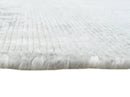Ready to Ship Gray And Silver Modern Abstract Hand Loom 8x10 Viscose Rug by The Rug Decor