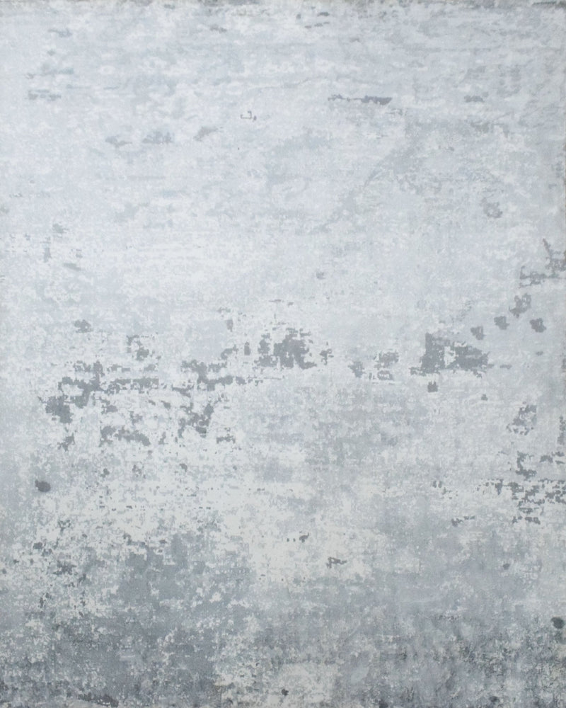 8x10 Rug, Abstract Blue and Green Rug made with Viscose Art Silk, Living, Dinning and Bedroom Rug | TRD0011QT810