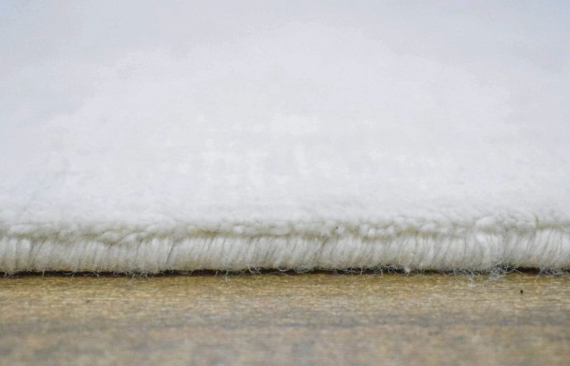 8x10 Rug, Abstract Ivory Rug made with Viscose Art Silk, Living, Dinning and Bedroom Rug | TRD005QT810