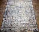 Gray and Brown Traditional Wool Blend Area Rug 8x10 - Hand Knotted