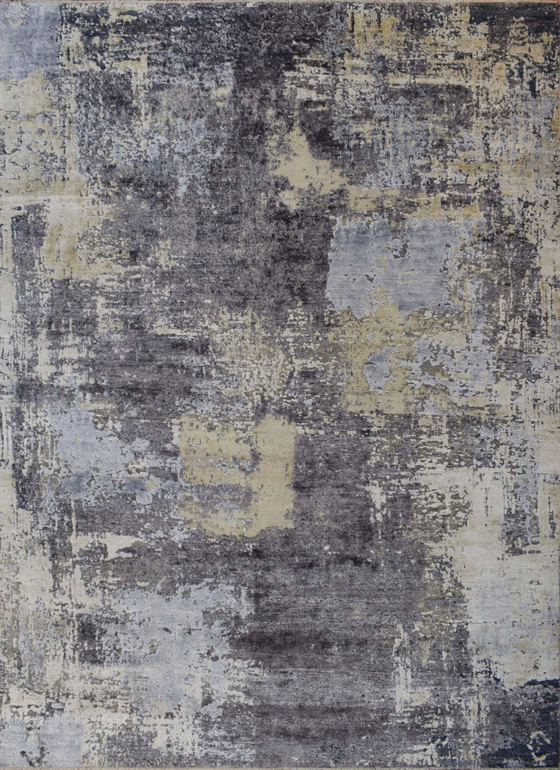 8'x10' Rug | Modern Hand Made Wool and Bamboo Silk Area Rug | The Rug Decor | TRD1795810