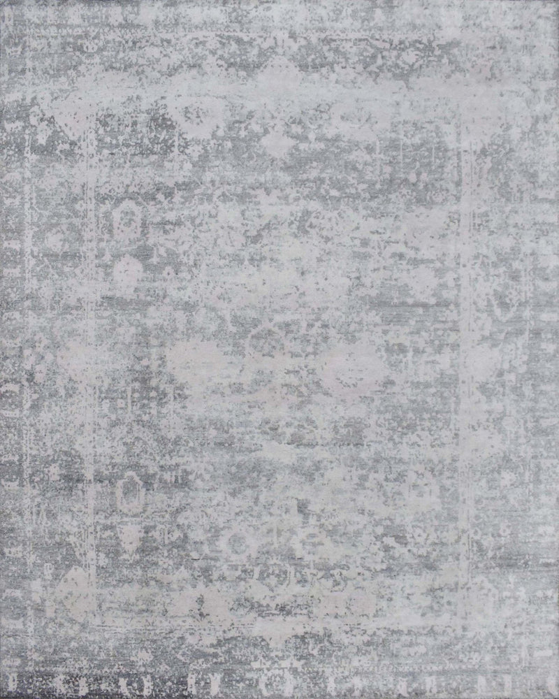 8x10 Rug | Modern Handmade Bamboo Silk Area Rug | TRD1695810