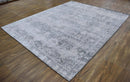8x10 Rug | Modern Handmade Bamboo Silk Area Rug | TRD1695810