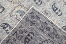 Silver Traditional Style Hand Knotted 8x10 Wool Area Rug