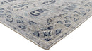 Silver Charcoal Wool Area Rug 8x10 - Hand Knotted Traditional