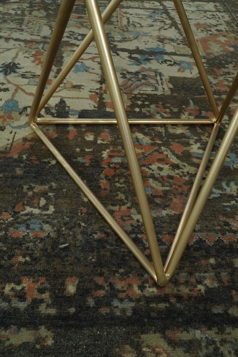 8x10 Rug | Modern Heriz Serapi Handmade Wool Area Rug | TRD1684810