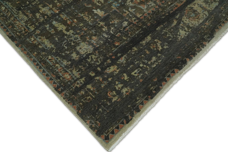 8x10 Rug | Modern Heriz Serapi Handmade Wool Area Rug | TRD1684810