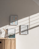 8x10 in, Set of 3, Silver Aluminum