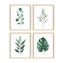 Botanical Wall Art Prints Set of 4