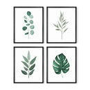 Botanical Wall Art Prints Set of 4