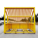 Greatbear 8-10ft Heavy-Duty Portable Rock Grizzly Screen with Adjustable Bar Spacing