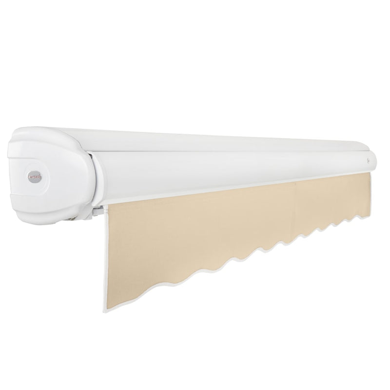 [08x06FT] Awntech Key West Premium Manual Outdoor Retractable Awning [FCM8-SBY] (SAK12431)