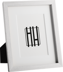 8x10, White Oak Glass Frame