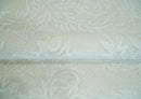 8x11 Beige and Silver Hand Woven and Carved Modern Art Silk Area Rug by The Rug Decor