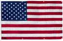 WallSafe™ Polyester Wall-Mounted American Flag | Reinforced Edge Grommets | Made in USA by Flagman of America