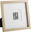 Natural Oak Glass Picture Frame