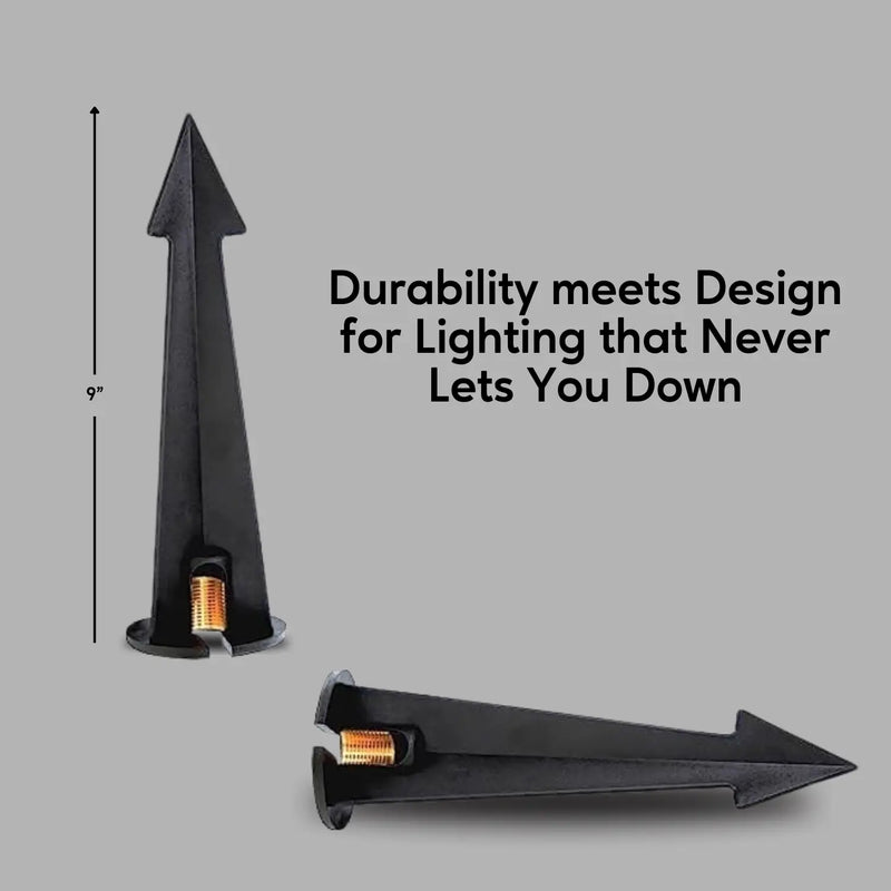 9-Inch In-Ground Stake with Solid Brass 1/2" NPT Thread, photo 2 of 6