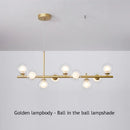 GobekUsa 9-Light Modern Black LED Chandelier