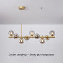 GobekUsa 9-Light Modern Black LED Chandelier