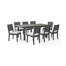 Alora 9-Piece Outdoor Dining Set With Extendable Acacia Wood Patio Table (SAK75134) by SAKSBY WHOLESALE