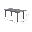 Alora 9-Piece Outdoor Dining Set With Extendable Acacia Wood Patio Table (SAK75134) by SAKSBY WHOLESALE
