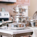 9 Piece Stainless Steel Cookware Set by 360 Cookware