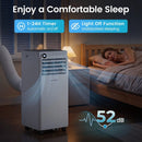 9000 BTU Portable Air Conditioner with Dehumidifier & Timer by LJGDeals
