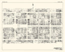 Vintage Map of Reading, PA Business Section 1929