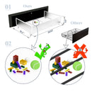 Walker Edison | Anna Queen Size Linen Upholstered Wingback Platform Storage Bed