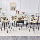Bar Stools, Kitchen Island Counter Height Stools (Set of 2) by HouseOfZazla