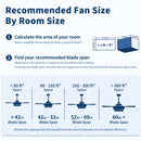 Low Profile Flush Mount Intergrated LED Ceiling Fan With Light And Reversible Quiet Motor by HouseOfZazla