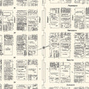 Vintage Map of Sacramento, CA Business Section 1929