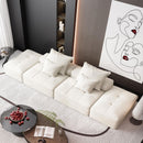 Modern Oversized DIY Combination Modular Sectional Sofa With Pillows