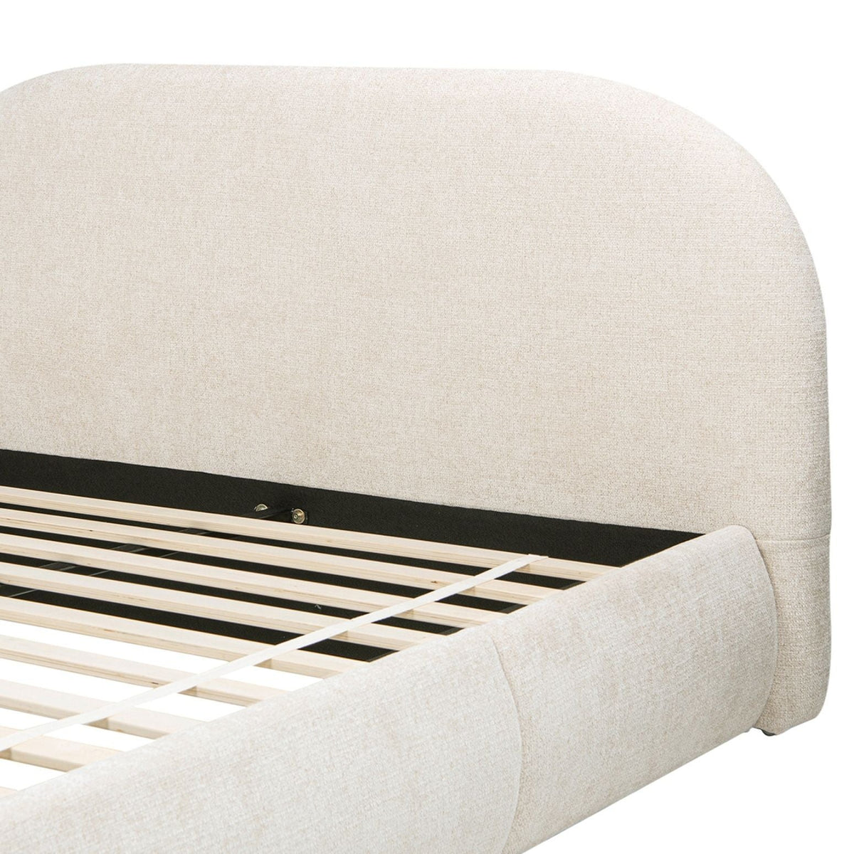 Archie Puffy Grounded - Upholstered Platform Bed, photo 30 of 40