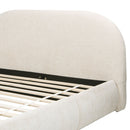 Archie Puffy Grounded - Upholstered Platform Bed by HouseOfZazla