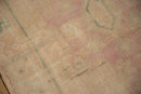 4x9.5 Vintage Distressed Oushak Rug Runner