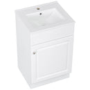 Bathroom Vanity With Sink, Cabinet With Adjustable Shelf by HouseOfZazla