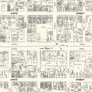 Vintage Map of Santa Barbara, CA Business Section 1929