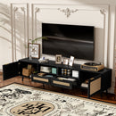 TV Stand, Media Console With Cable Management by Unique Piece Furniture