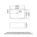 Farmhouse Sink, Apron Front Single Bowl With Arch Edge Design by HouseOfZazla