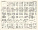 Vintage Map of Spokane, WA Business Section 1929