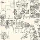 Vintage Map of Stamford, CT Business Section 1929