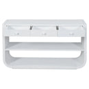 Console Table With 3 Soft Close Drawers & 2 Open Shelves by HouseOfZazla