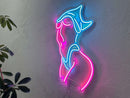 Femme Fatale Neon Metal Sign