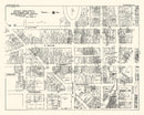 Vintage Map of Syracuse, NY Business Section 1929