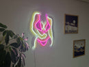 Bikini Girl Neon Metal Sign