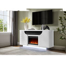 Alessia - Electric Fireplace With Multi Color LED And Flame Settings by HouseOfZazla